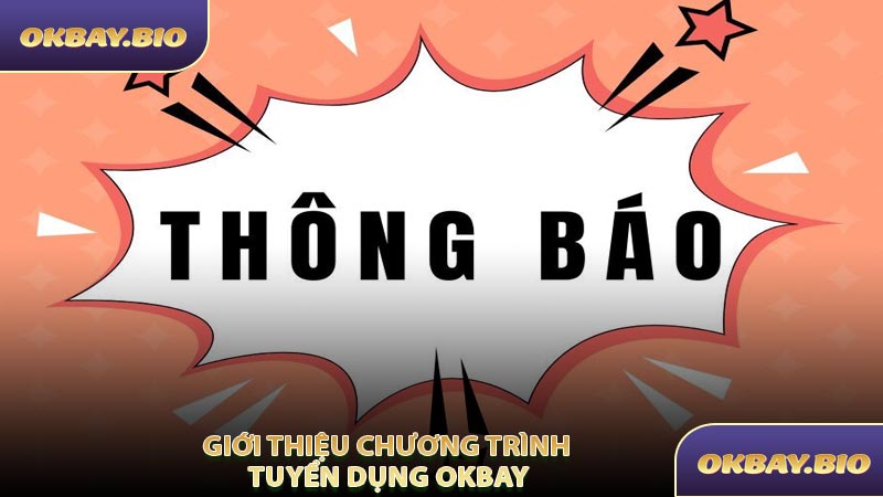Giới Thiệu Chương Trình Tuyển Dụng OKBAY